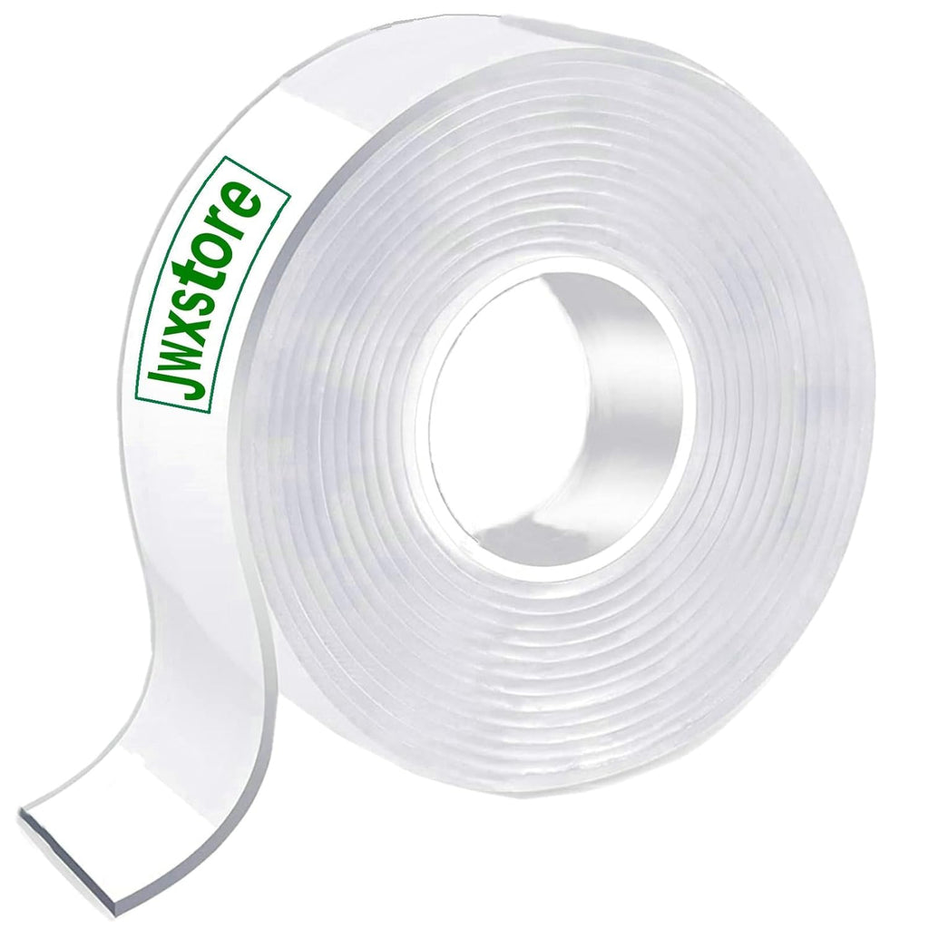 Extra Large Double Sided Tape Heavy Duty Removable 0.79 Inch x 196 Inch